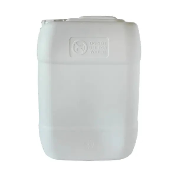 10L WHITE PLASTIC CAN WITH CAP COMPLETE