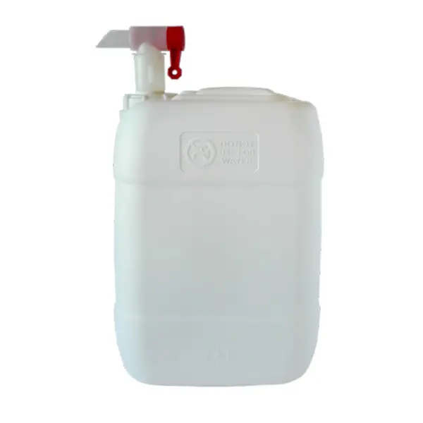10L WHITE CAN WITH TAP COMPLETE