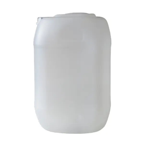 25L NATURAL PLASTIC CAN & CAP COMPLETE