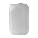 25L NATURAL PLASTIC CAN & CAP COMPLETE