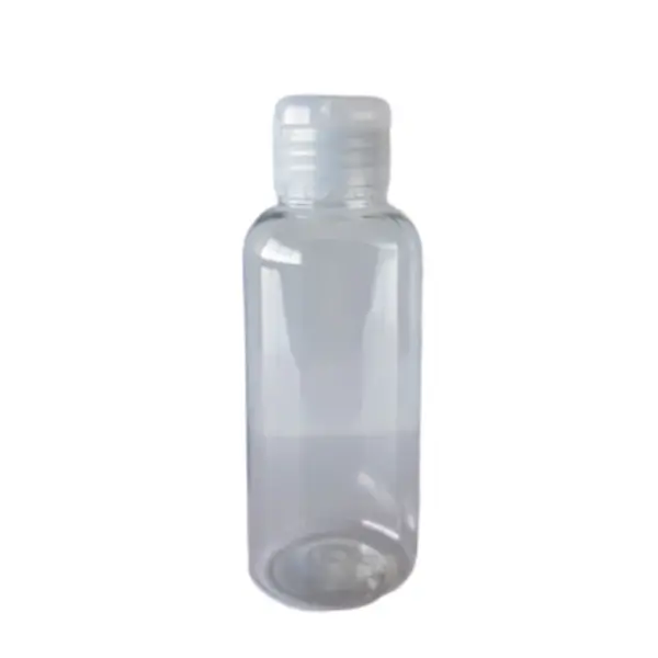 100ML PET CLEAR BOTTLE FLIP TOP CAP