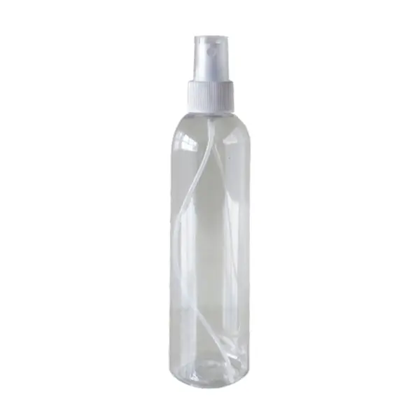 250ML PET CLEAR BOTTLE AND ATOMIZER