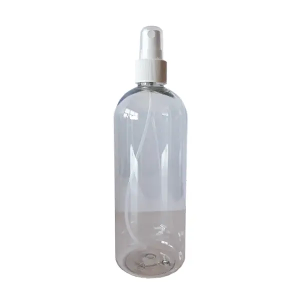 500ML PET CLEAR BOTTLE AND ATOMIZER