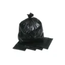BLACK REFUSE BAGS LIGHT DUTY X 1000 BAGS PER PACK