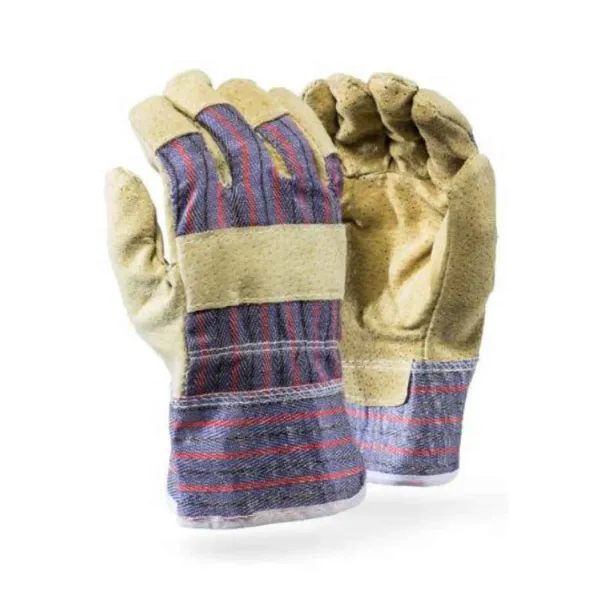 [SAFE-0020] CANDY STRIPE PIGSKIN GLOVE  P/PAIR