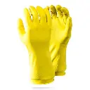 YELLOW HOUSEHOLD GLOVE - LARGE  P/PAIR