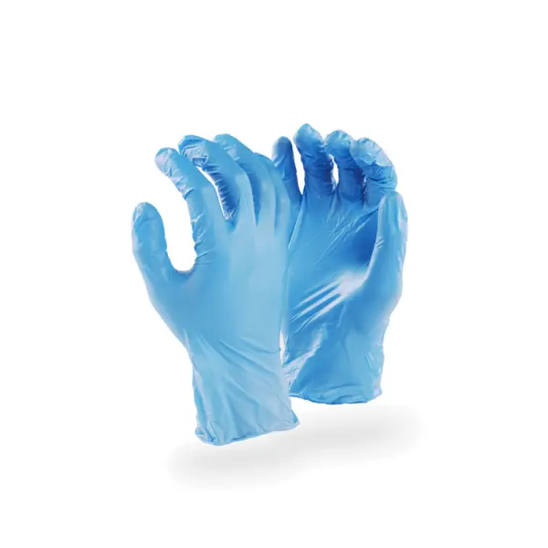 EXAMINATION GLOVES BLUE POWDER FREE - SMALL  P/PAI