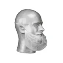 DISPOSABLE BEARD MASK X 100 PER PACK  P/