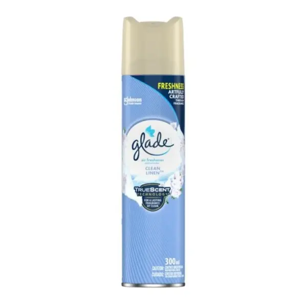 GLADE AEROSOL CLEAN LINEN 300ML