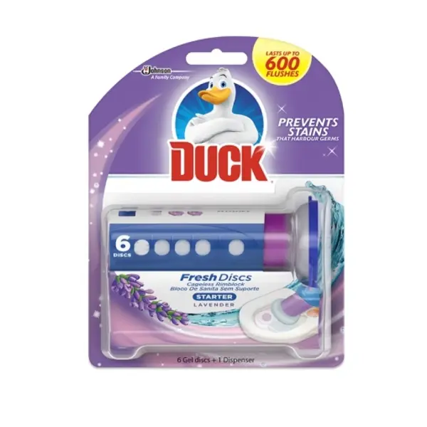 DUCK FRESH DISCS 6 PACK - LAVENDER PRIMARY