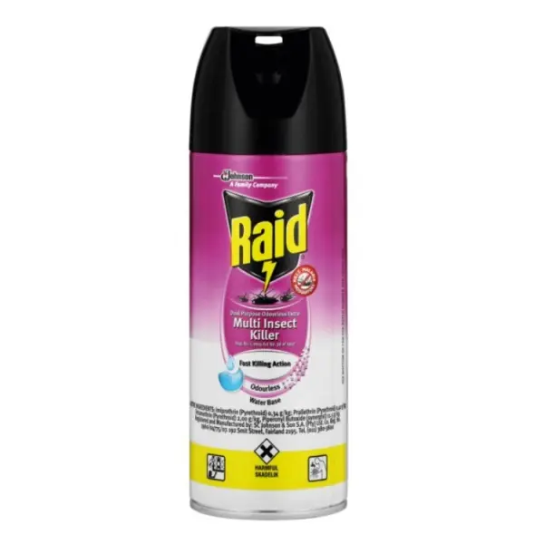 RAID INSECT KILLER 6X300ML DUAL PURP.ODOURLESS