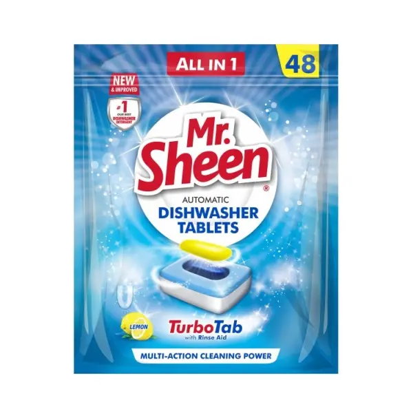 [SHI-SH1117] AUTOMATIC DISHWASHER TABLETS - 48 TABLETS LEMON