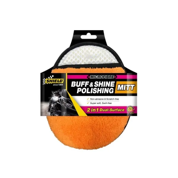 [SHI-SH1140] MICROFIBRE BUFF & SHINE MITT 0.