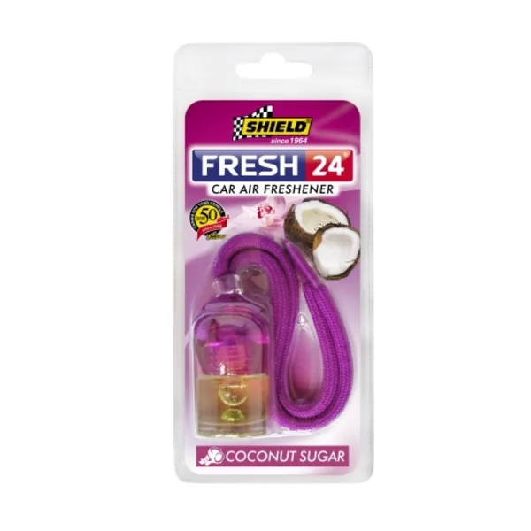 SHIELD FRESH 24 CAR FRESHENER - COCONUT SUGAR