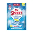 AUTOMATIC DISHWASHER TABLETS - 32 TABLETS LEMON