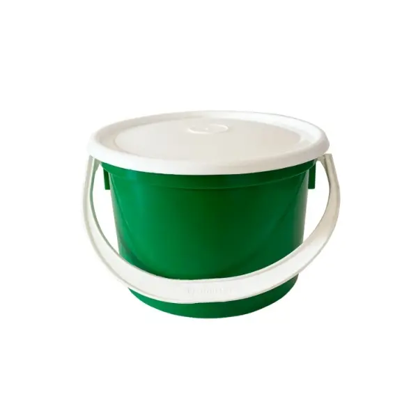 STANDARD BUCKET AND LID GREEN 1L