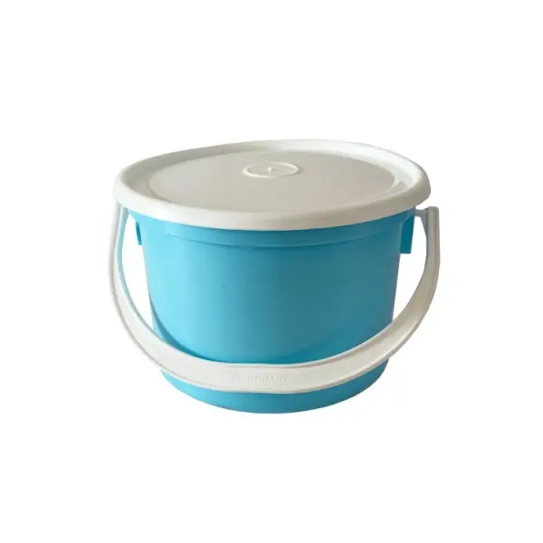 STANDARD BUCKET AND LID PASTEL BLUE 1L