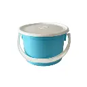 STANDARD BUCKET AND LID PASTEL BLUE 1L