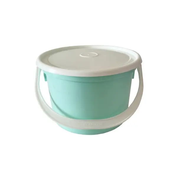 STANDARD BUCKET AND LID PASTEL GREEN 1L