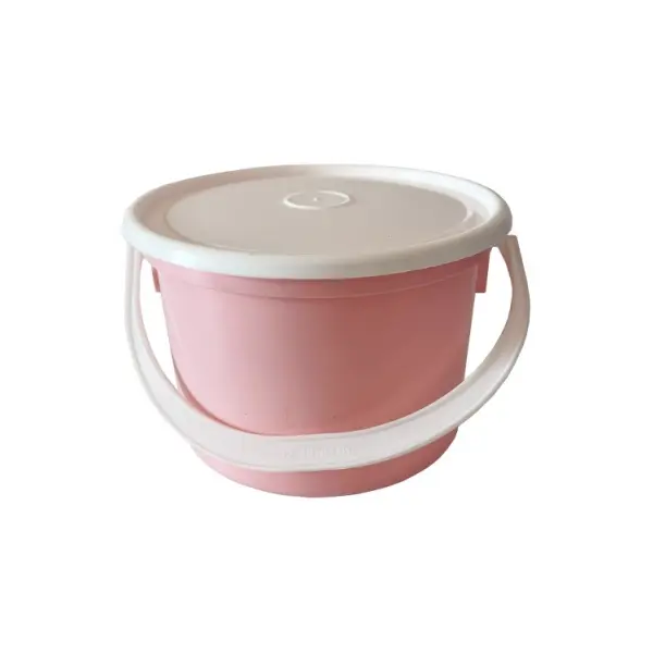 STANDARD BUCKET AND LID PASTEL PINK 1L
