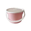 STANDARD BUCKET AND LID PASTEL PINK 1L
