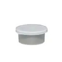 PLASTIC CUP WITH SNAP ON LID - 10 X 15ML