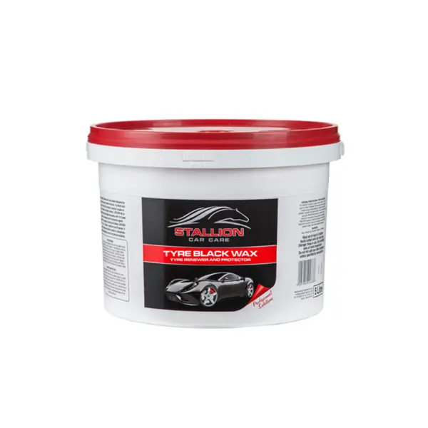 [STA-TYRW05] STALLION TYRE BLACK WAX 5L