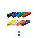 300MM HYGIENE DECK SCRUB HEAD ONLY - HARD - RED