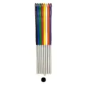 ALUMINIUM HANDLE MOULDED TOP MOP END - BLUE