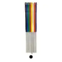 ALUMINIUM HANDLE MOULDED TOP MOP END - YELLOW