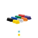 175MM HYGIENE SCRUB BRUSH - HARD - YELLOW
