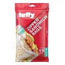 TUFFY SANDWICH ZIPPER 15'S - 190 X 180MM  P/PACK