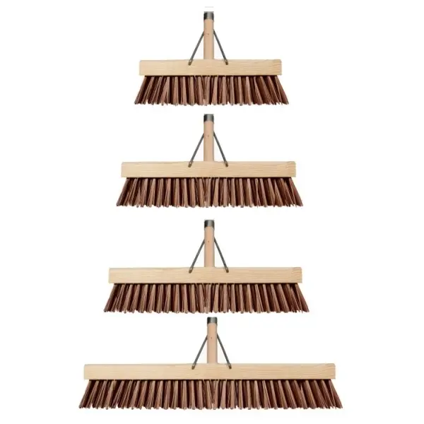 380MM STIFF BROWN PVC PLATFORM BROOM