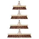 380MM STIFF BROWN PVC PLATFORM BROOM