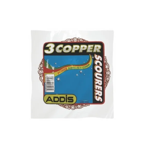 COPPERED POT SCOURER