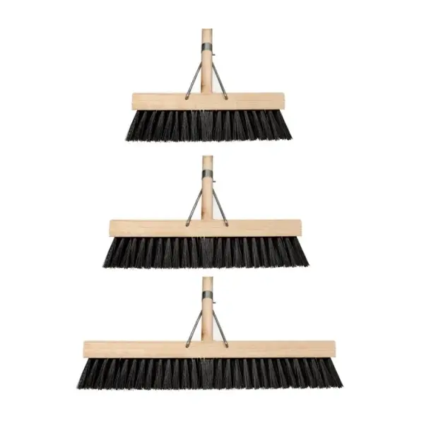 [USAB-89512/3] 305MM SOFT BLACK PLATFORM BROOM
