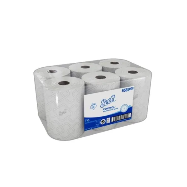 SCOTT REFLEX TOWEL ONE PLY 6 ROLLS KC6565  P/