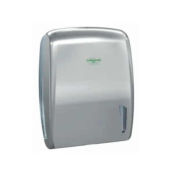 FOLDED HAND TOWEL DISPENSER SILVER FINESSE NP0433  EACH