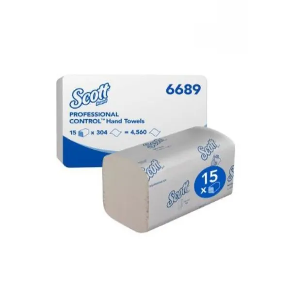 SCOTT CONTROL INTERFOLD HAND TOWEL 1 PLY KC6689030  P/BO