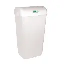TWINSAVER WALL BIN WITH LID WHITE 23L NP0935  EACH
