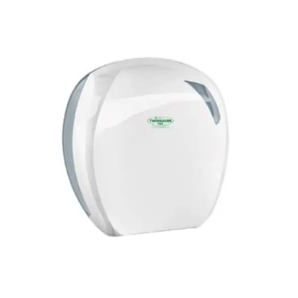 TWINSAVER BIG TISSUE DISPENSER WHITE NP0637  P/PACK