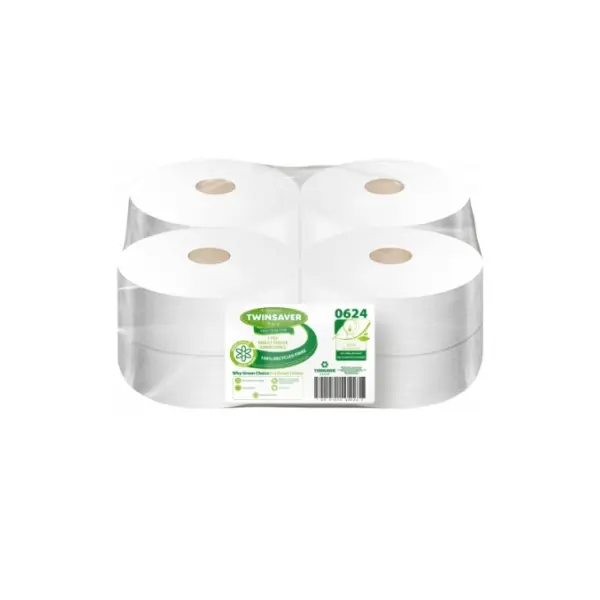 TWINSAVER BIGROLL 5000 ONE PLY 8 ROLLS NP0624  P/PACK