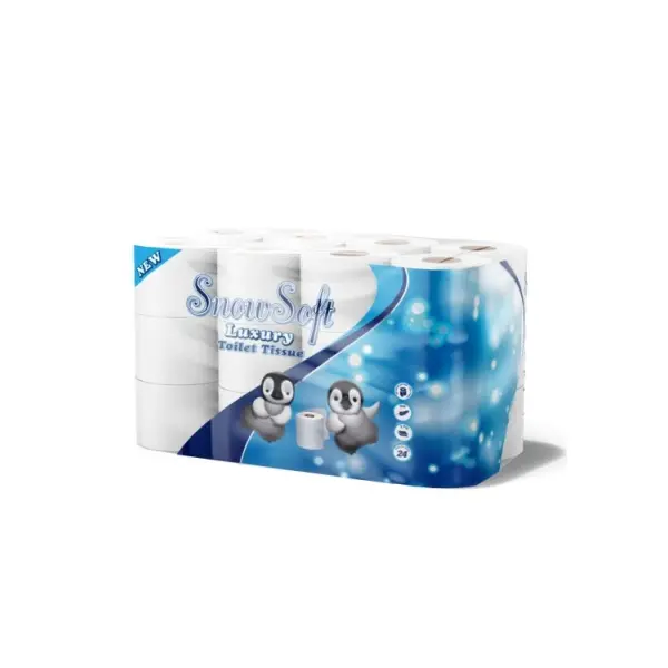 [WD-432PM] TWO PLY TOILET PAPER - 24 ROLLS VIRGIN PM P/PACK