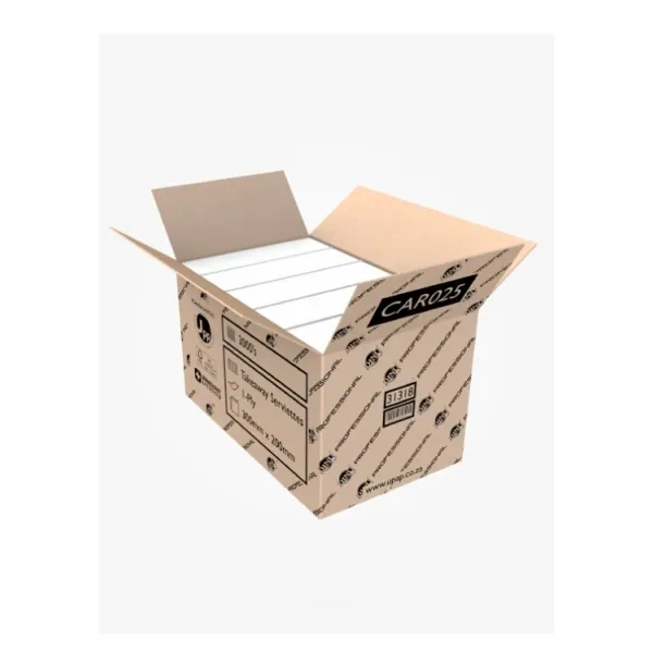 ONE PLY SERVIETTES X 3000 (PER BOX)  P/BO