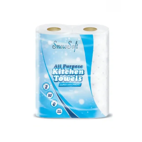 [WD-665PM] KITCHEN TOWEL SNOWSOFT 2 PLY 50 SHEETS X 24 ROLLS  