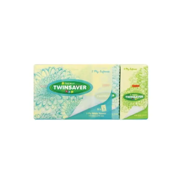 [WD-730NP] TWINSAVER POCKET TISSUES 3PLY 24 X 8 PACKS 2045  P/BOX