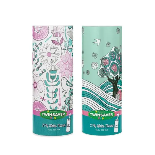TWINSAVER TISSUES DECORATIVE 2PLY 24 UNITS P/BOX