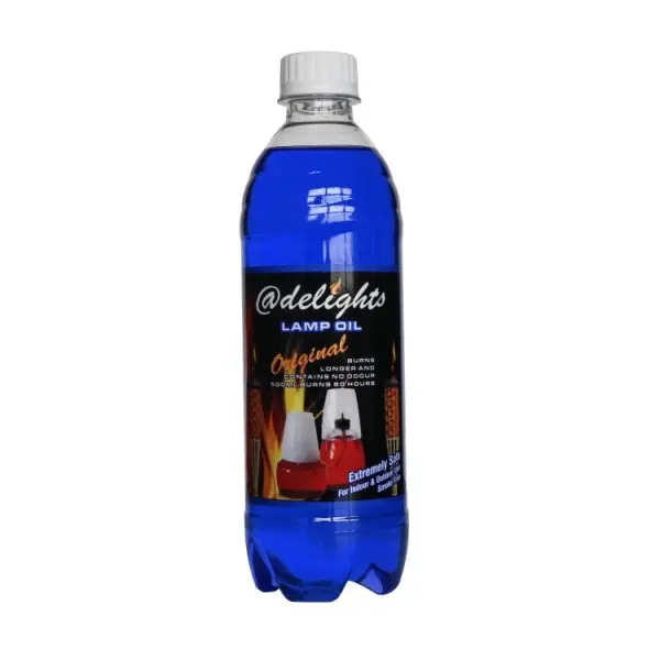 [@-OILG.500] @delights Lamp Oil Blue 500ml