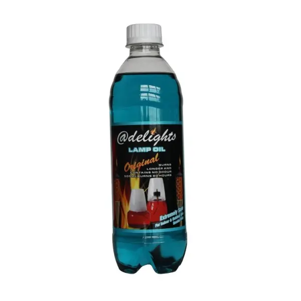 [@-OILT.500] @DELIGHTS LAMP OIL TURQUOISE 500ML