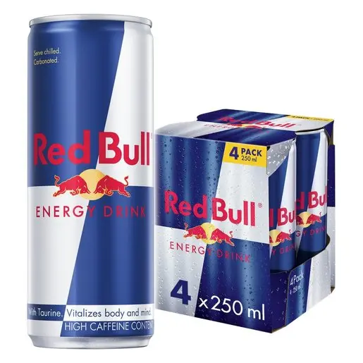 Red Bull Energy Drink  (4 x 250 ml)